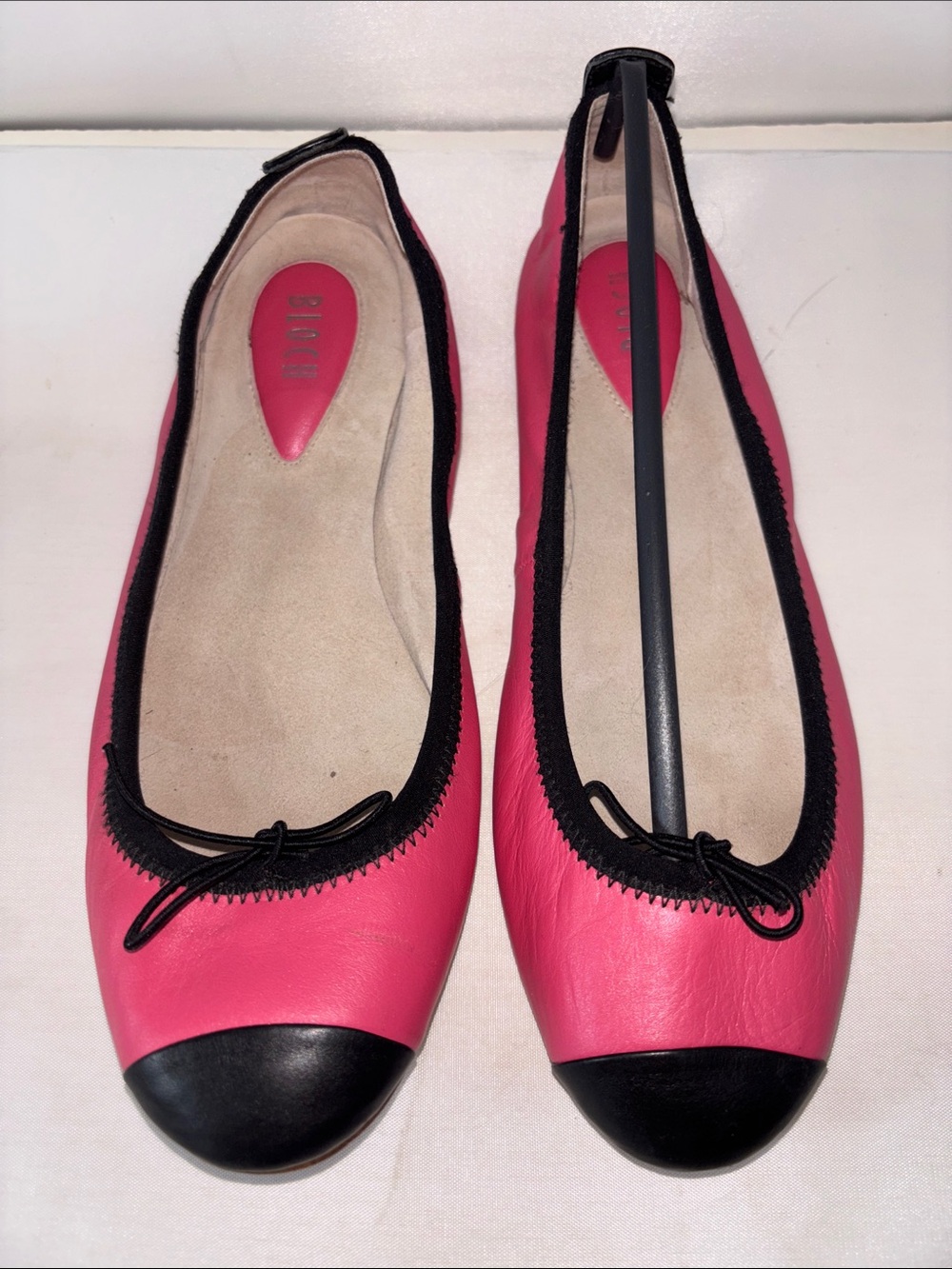 BLOCH Leather Ballet Flat Shoes